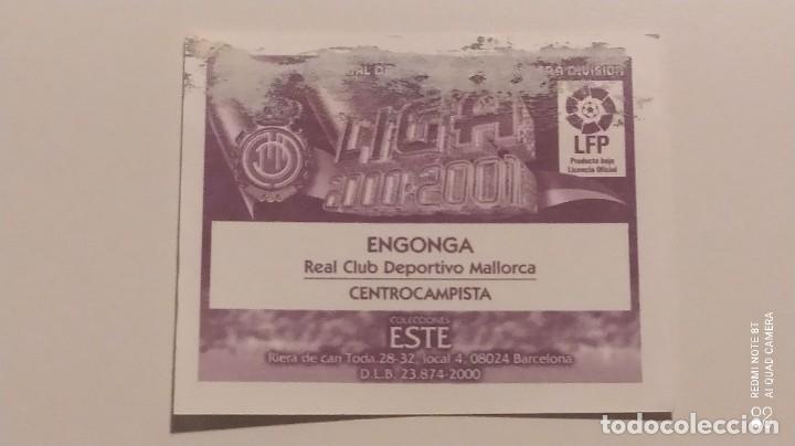Cromos de f&uacute;tbol: ENGONGA MALLORCA ESTE 00 01 2000 2001 - Foto 2