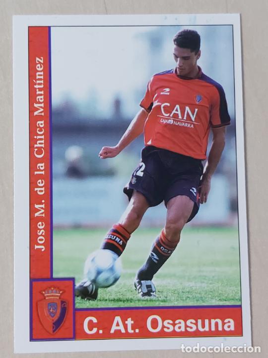 Fu&szlig;ball-Sticker: N&ordm; 503 DE LA CHICA - LAS FICHAS DE LA LIGA 2002 - MUNDICROMO - ULTIMO FICHAJE