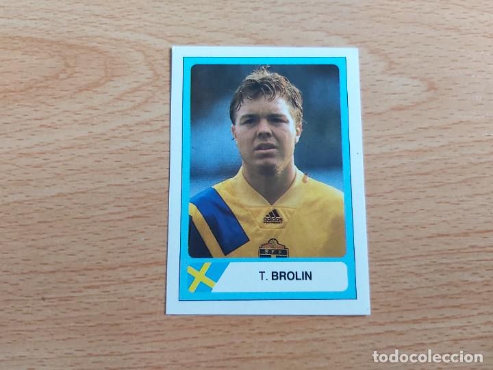 Football Stickers: CROMO FUTBOL MUNDIAL USA 94 EDICIONES ESTADIO 407.BROLIN-SUECIA-NUNCA PEGADO