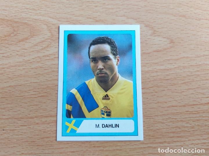 Cartes &agrave; collectionner de Football: CROMO FUTBOL MUNDIAL USA 94 EDICIONES ESTADIO 408.DHALIN-SUECIA-NUNCA PEGADO