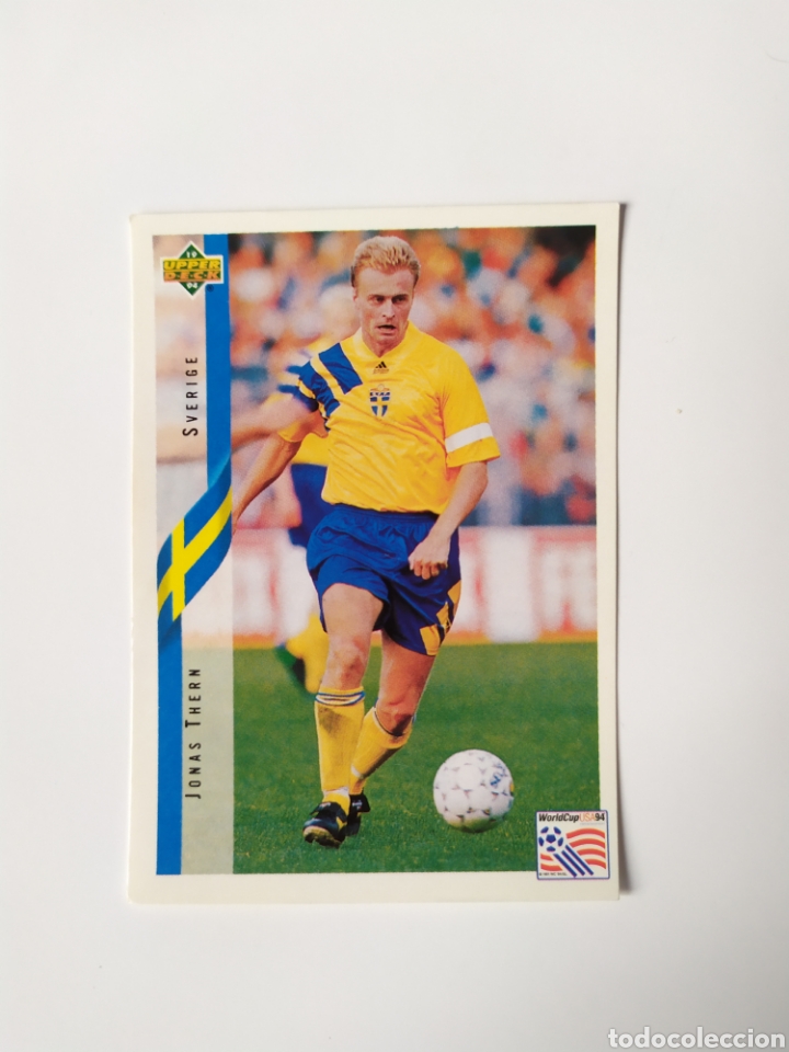 Cromos de f&uacute;tbol: World Cup USA 94 upper deck Thern n&deg; 105 Suecia