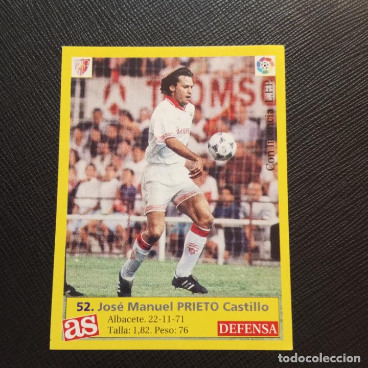 Cromos de Futebol: PRIETO SEVILLA AS 1995 1996 CROMO FUTBOL LIGA 95 96 - SIN PEGAR - 52 F