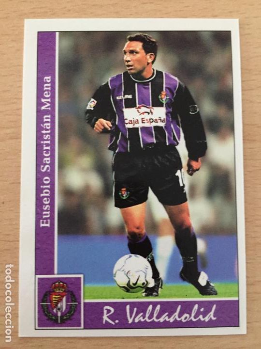 Cromos de f&uacute;tbol: 2001-2002 - 329 EUSEBIO - REAL VALLADOLID - MUNDICROMO - Foto 1