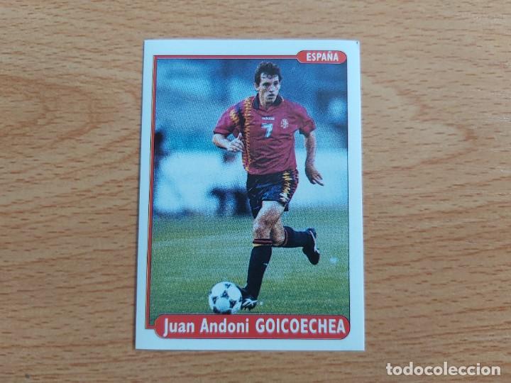 Fu&szlig;ball-Sticker: CROMO FUTBOL EURO 96 INGLATERRA EDITORIAL DS 98.GOICOECHEA-ESPA&Ntilde;A-NUNCA PEGADO