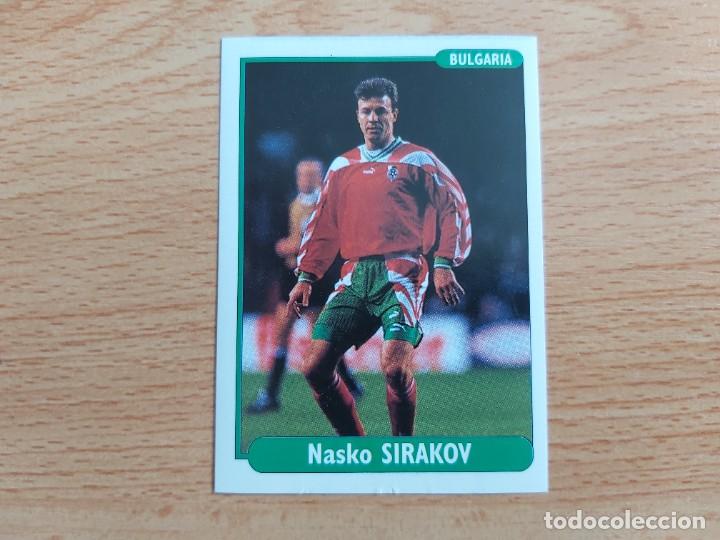 Fu&szlig;ball-Sticker: CROMO FUTBOL EURO 96 INGLATERRA EDITORIAL DS 121.SIRAKOV-BULGARIA-NUNCA PEGADO
