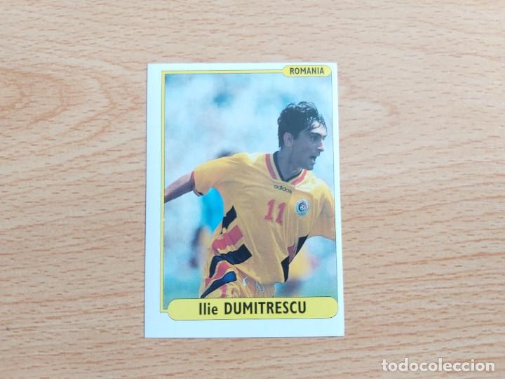 Cromos de F&uacute;tbol: CROMO FUTBOL EURO 96 INGLATERRA EDITORIAL DS 138.DUMITRESCU-RUMANIA-NUNCA PEGADO