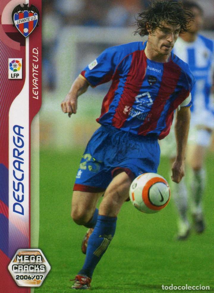 Cromos de F&uacute;tbol: MEGACRACKS 2006-07 N&ordm; 165 DESCARGA - LEVANTE UD
