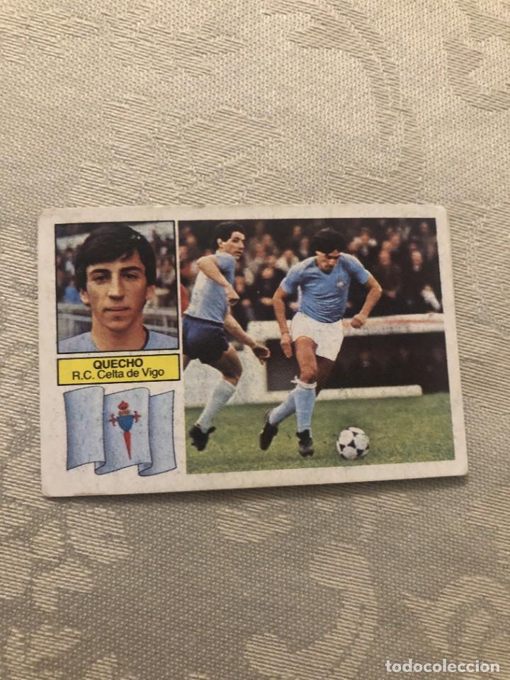 Cromos de f&uacute;tbol: QUECHO CELTA DE VIGO EDICIONES ESTE 82-83 - Foto 1