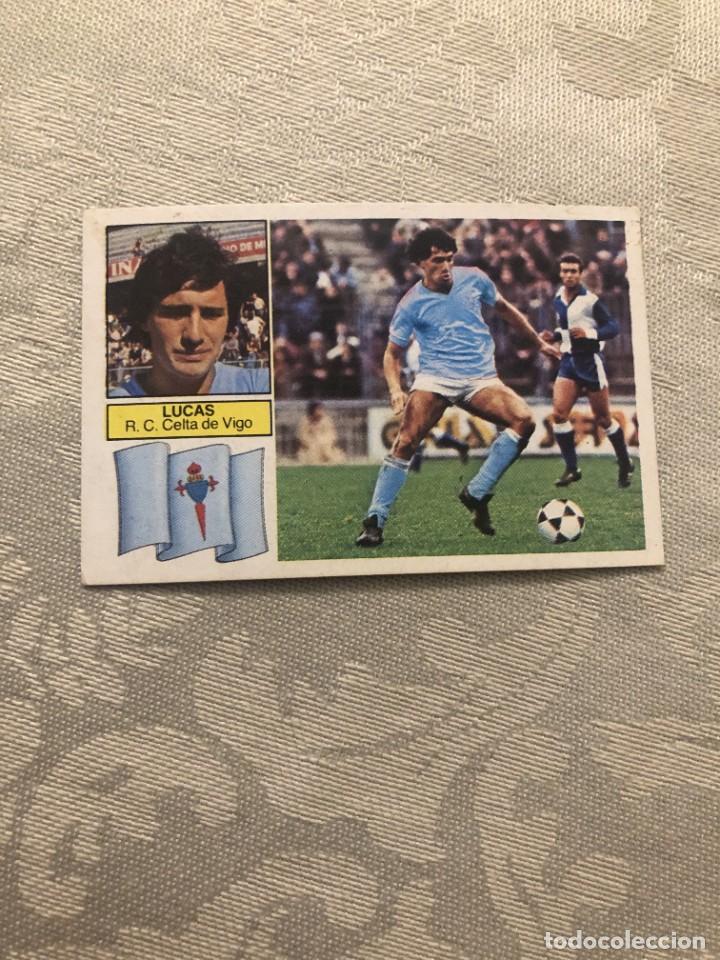 Cromos de f&uacute;tbol: LUCAS CELTA DE VIGO EDICIONES ESTE 82-83 - Foto 1