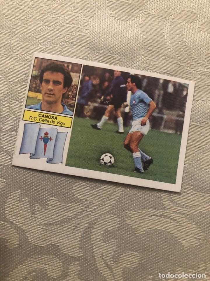 Cromos de f&uacute;tbol: CANOSA CELTA DE VIGO EDICIONES ESTE 82-83 - Foto 1