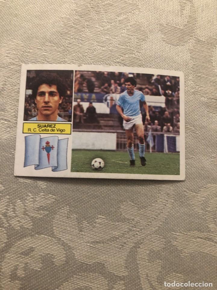 Cromos de f&uacute;tbol: SUAREZ CELTA DE VIGO EDICIONES ESTE 82-83 - Foto 1