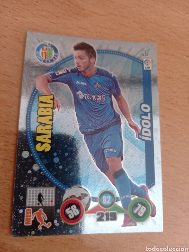 Figurine di Calcio: Panini Adrenalyn 2014 2015 14 15 415 Sarabia Getafe &iacute;dolo