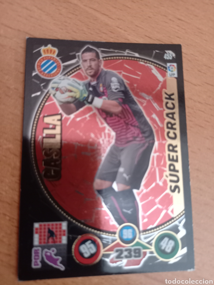 Fu&szlig;ball-Sticker: Panini Adrenalyn 2014 2015 14 15 455 Casilla Espanyol supercrack