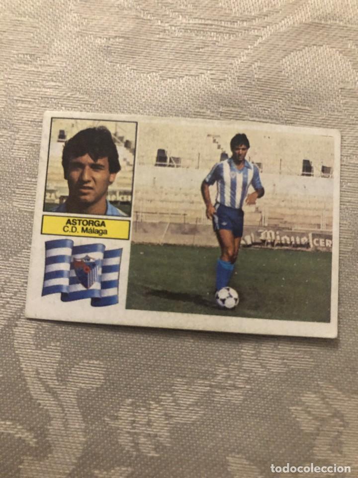 Cromos de f&uacute;tbol: ASTORGA M&Aacute;LAGA EDICIONES ESTE 82-83 - Foto 1