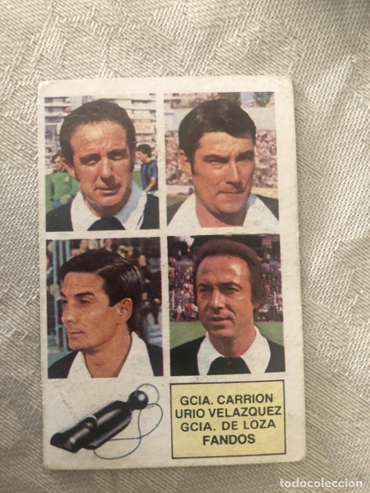 Cromos de f&uacute;tbol: CARRION VELAZQUEZ LOZA FANDO ESTE 1982 1983 LIGA CROMO FUTBOL 82 83