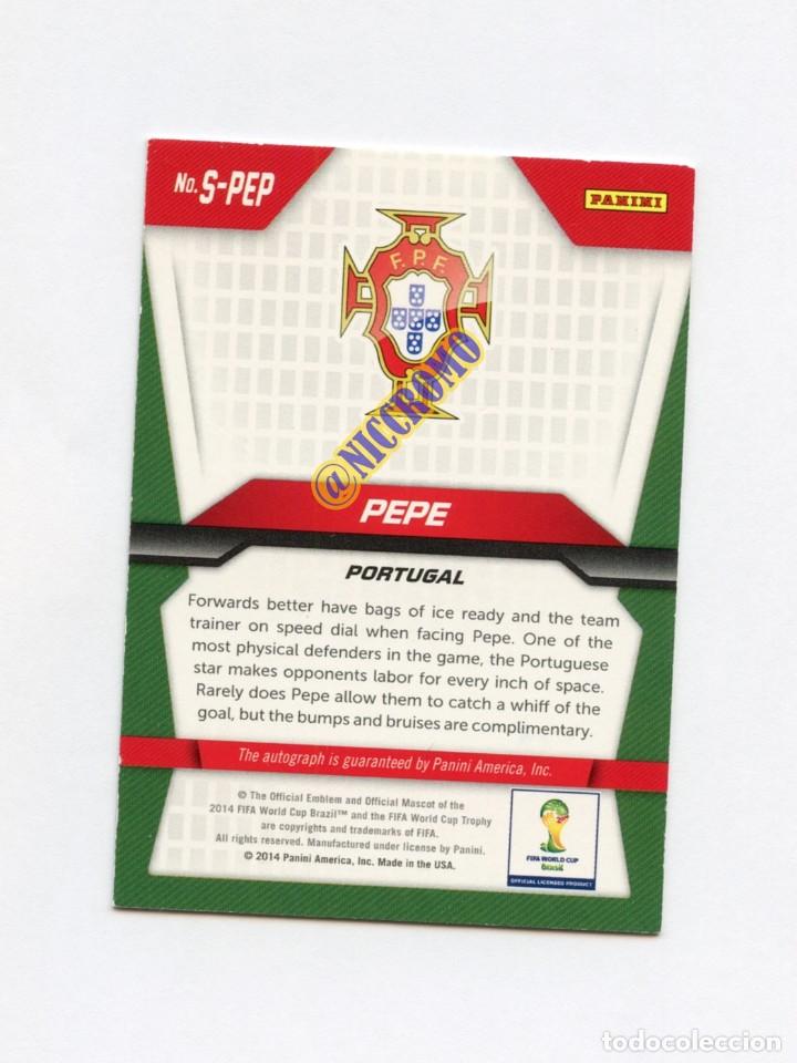 Panini prizm Pepe Portugal 2024 autograph