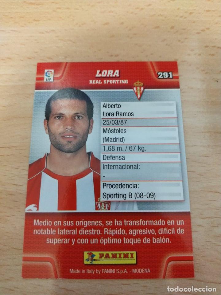Cromos de f&uacute;tbol: Megacracks 10/11. 291- Lora. Sporting. - Foto 2