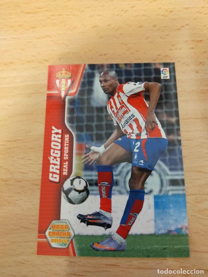 Cromos de f&uacute;tbol: Megacracks 10/11. 296- Gr&eacute;gory. Sporting. - Foto 1