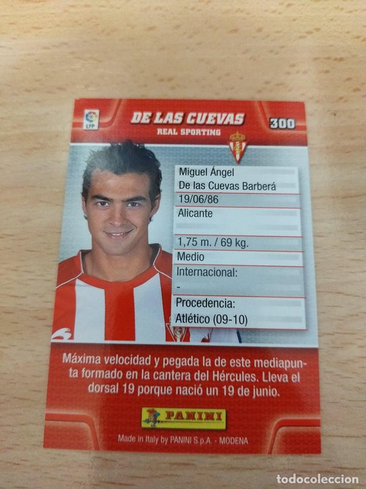 Cromos de f&uacute;tbol: Megacracks 10/11. 300- De Las Cuevas. Sporting. - Foto 2