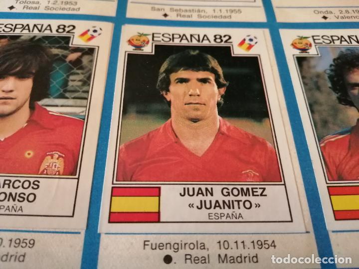 Cromos de f&uacute;tbol: antiguo cromo futbol mundial 82 panini numero 305 juanito RECUPERADO