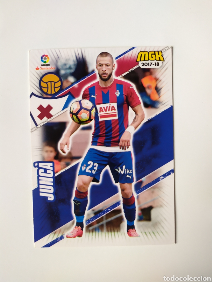 Cromos de f&uacute;tbol: Megacracks 2017 2018 17 18 panini Junca n&deg; 198 Eibar - Foto 1