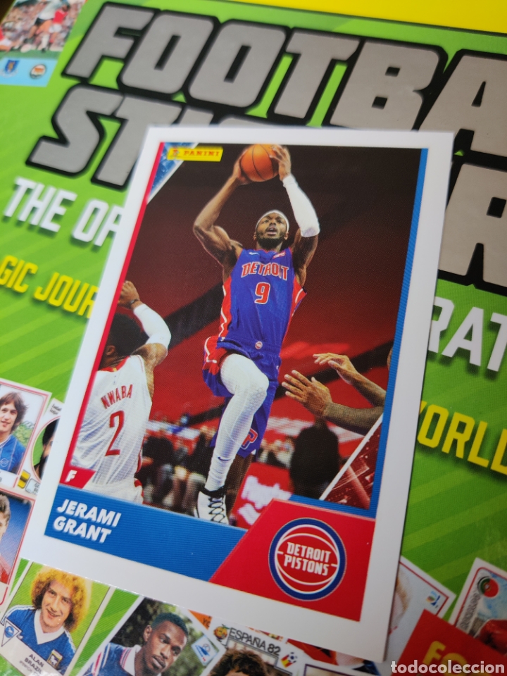 Football Stickers: Grant pistons 50 NBA 2022 2021 21 22 card