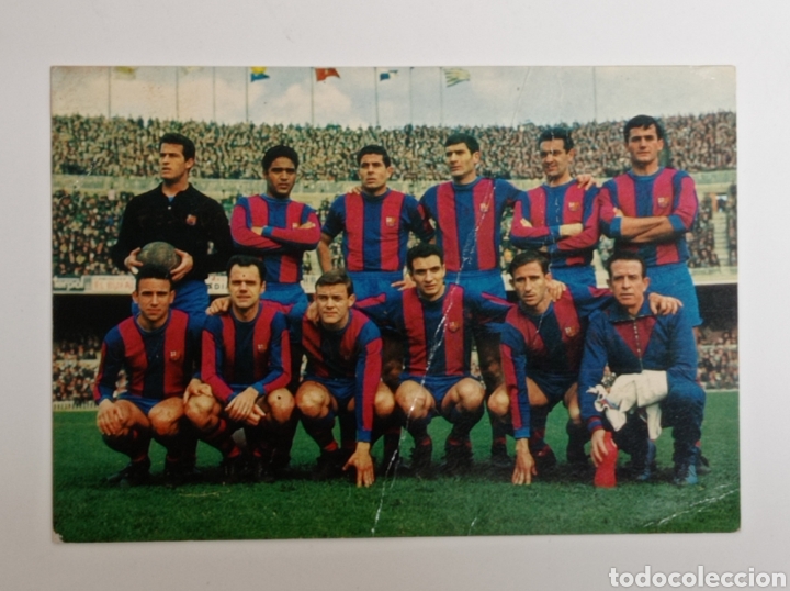 Cromos de f&uacute;tbol: FC.BARCELONA, 2 POSTALES - Foto 1