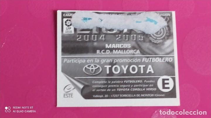 Cromos de f&uacute;tbol: MARCOS MALLORCA ESTE 04 05 2004 2005 - Foto 2
