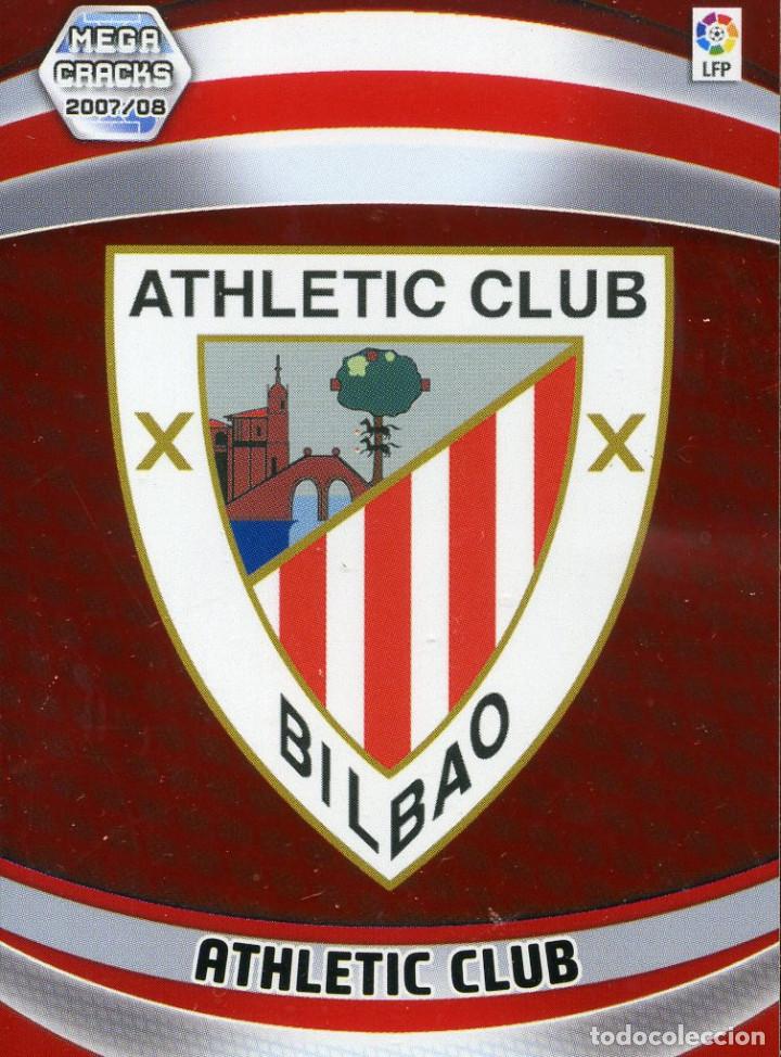 Cromos de Futebol: MEGACRACKS 2007-08 N&ordm; 19 ESCUDO - ATHLETIC CLUB