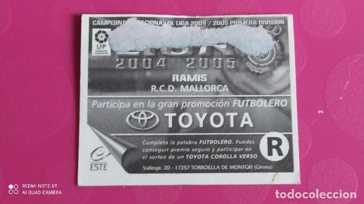 Cromos de f&uacute;tbol: RAMIS MALLORCA ESTE 04 05 2004 2005 - Foto 2