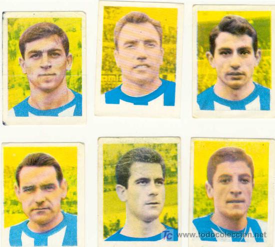 Cromos de F&uacute;tbol: (1316-F)CROMOS C.D.CORU&Ntilde;A,TENIS,FUTBOL,CICLISMO 1966 A 3 EUROS LA UNIDAD.