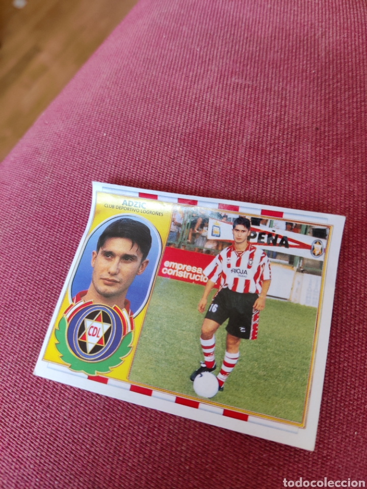 Cromos de f&uacute;tbol: Adzic Logro&ntilde;&eacute;s este 96 97 1996 1997 coloca - Foto 1