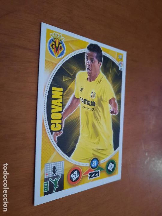 Figurine di Calcio: GIOVANNI 352. ADRENALYN XL. 2014-15. LIGA. BUEN ESTADO. PANINI. CARTA CROMO