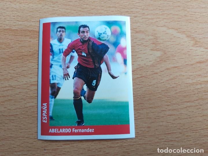 Fu&szlig;ball-Sticker: CROMO FUTBOL MUNDIAL FRANCIA 98 EDITORIAL DS 153.ABELARDO-ESPA&Ntilde;A-NUNCA PEGADO