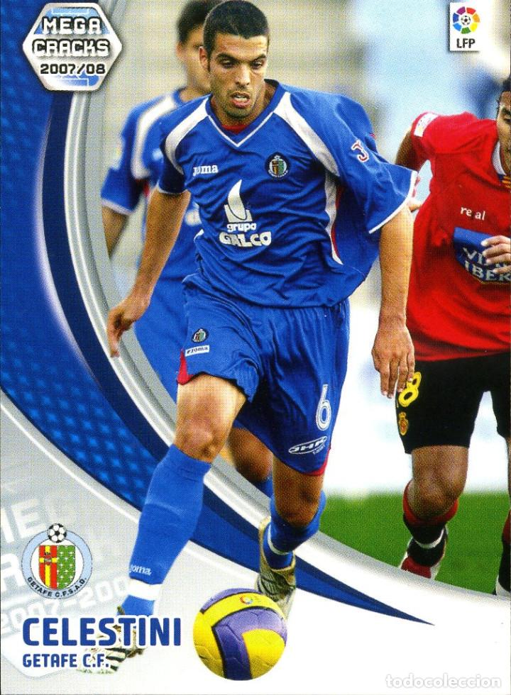 Cromos de f&uacute;tbol: MEGACRACKS 2007-08 N&ordm; 134 CELESTINI - GETAFE CF - Foto 1
