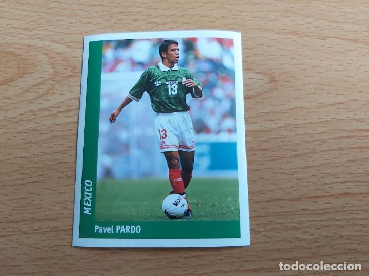 Cromos de f&uacute;tbol: CROMO FUTBOL MUNDIAL FRANCIA 98 EDITORIAL DS 226.PARDO-MEXICO-NUNCA PEGADO