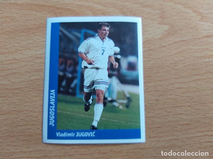 Cromos de f&uacute;tbol: CROMO FUTBOL MUNDIAL FRANCIA 98 EDITORIAL DS 264.JUGOVIC-YUGOSLAVIA-NUNCA PEGADO