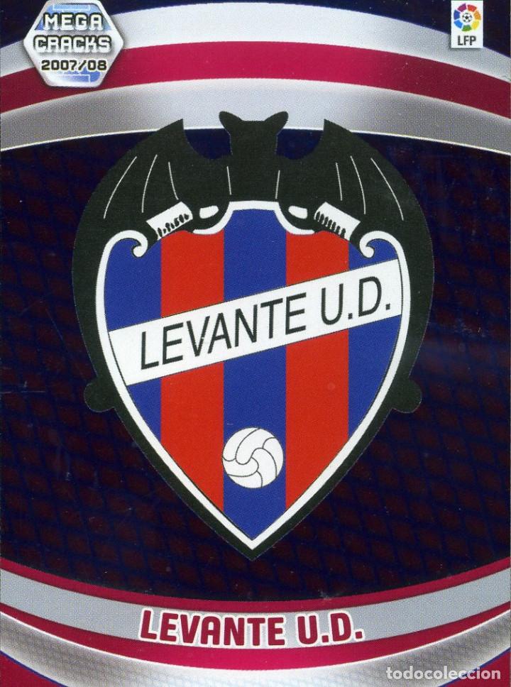 Football Stickers: MEGACRACKS 2007-08 N&ordm; 145 ESCUDO - LEVANTE UD