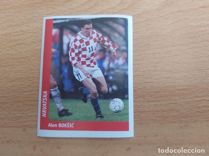 Football Stickers: CROMO FUTBOL MUNDIAL FRANCIA 98 EDITORIAL DS 355.BOKSIC-CROACIA-NUNCA PEGADO