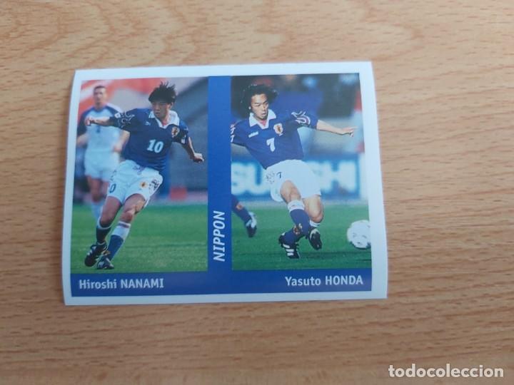 Cromos de f&uacute;tbol: CROMO FUTBOL MUNDIAL FRANCIA 98 EDITORIAL DS 361.NANAMI/HONDA-JAPON-NUNCA PEGADO
