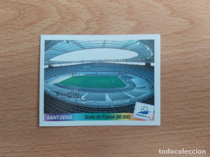 Cromos de F&uacute;tbol: CROMO FUTBOL MUNDIAL FRANCIA 98 EDITORIAL PANINI 4. PARIS - STADE DE FRANCE-NUNCA PEGADO