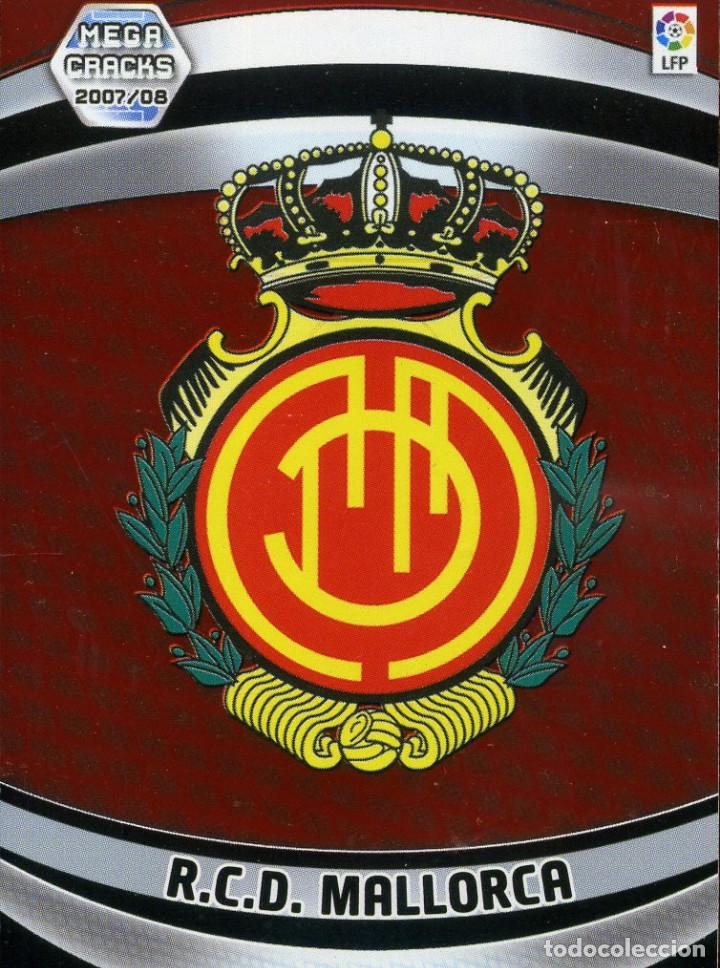 Football Stickers: MEGACRACKS 2007-08 N&ordm; 181 ESCUDO - RCD MALLORCA
