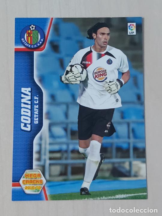 Cromos de f&uacute;tbol: CROMO N&ordm; 110 CODINA - MEGACRACKS 2010 11 - GETAFE - Foto 1