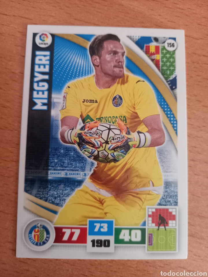 Fu&szlig;ball-Sticker: Panini Adrenalyn 2015 2016 15 16 156 Meygeri Getafe