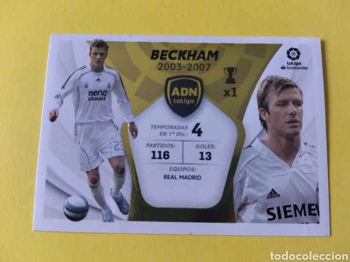 Cromos de f&uacute;tbol: Beckham ADN La liga Este 21-22 - Foto 1