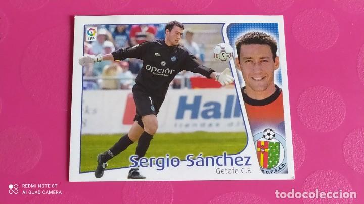 Cromos de f&uacute;tbol: SERGIO SANCHEZ GETAFE ESTE 04 05 2004 2005 - Foto 1