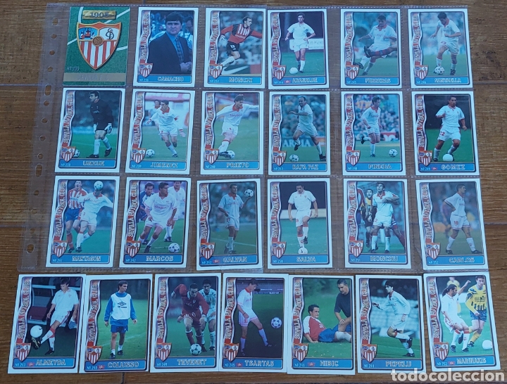 Fu&szlig;ball-Sticker: 25 Cronos SEVILLA, Las Fichas de la Liga 96-97 -Mundicromos- (F&uacute;tbol)