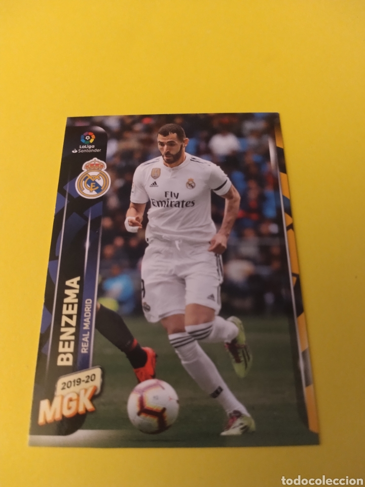 Cromos de f&uacute;tbol: Benzema Megacraks 19-20 - Foto 2