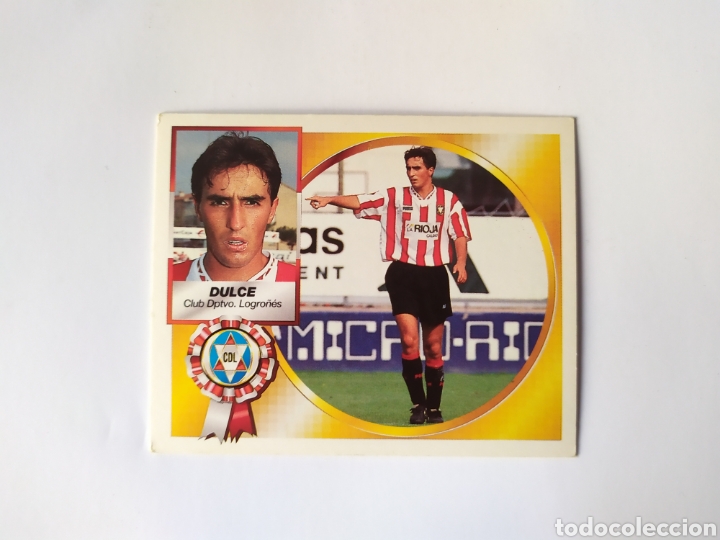 Cromos de f&uacute;tbol: Liga este 1994 1995 94 95 Dulce Logro&ntilde;&eacute;s - Foto 1