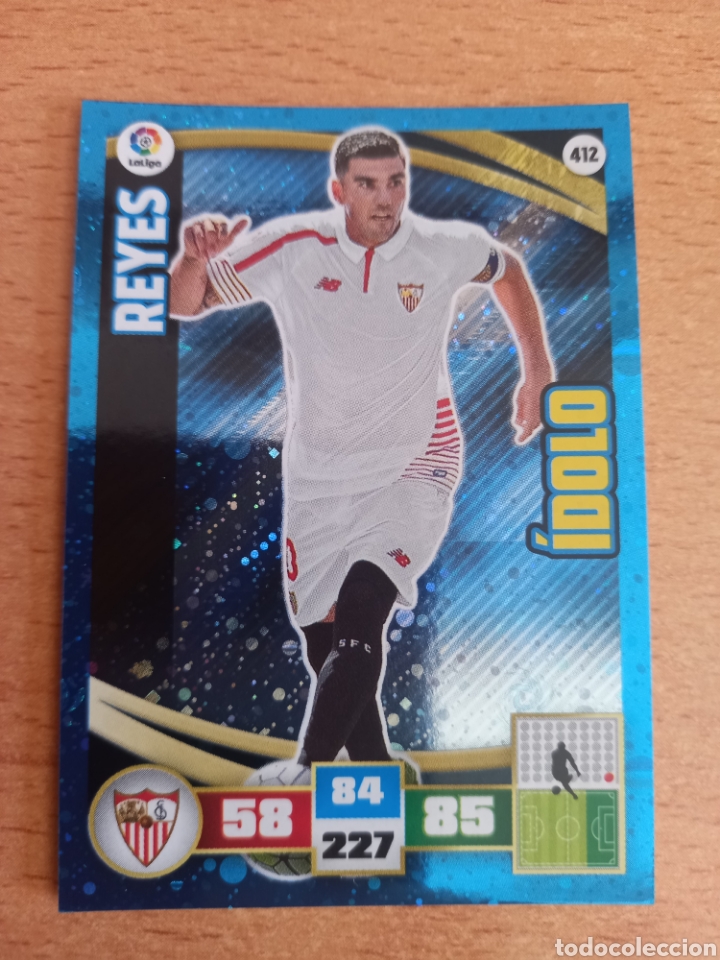 Cromos de Futebol: Panini Adrenalyn 2015 2016 15 16 412 Reyes Sevilla &iacute;dolo